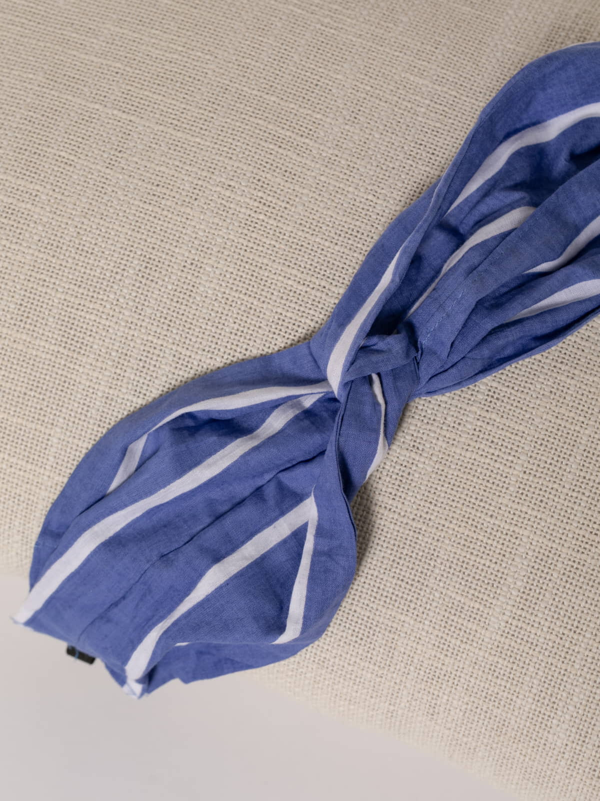 Bandana algodón 100% para pelo color Azul