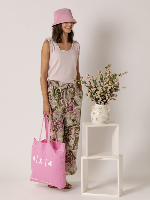 Bolsa shopper 4x4 woman color Rosa