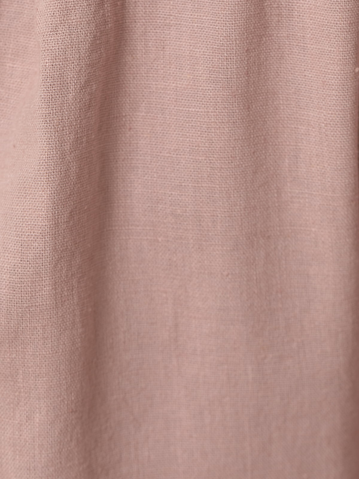 Pantalón lino momfit color Rosa