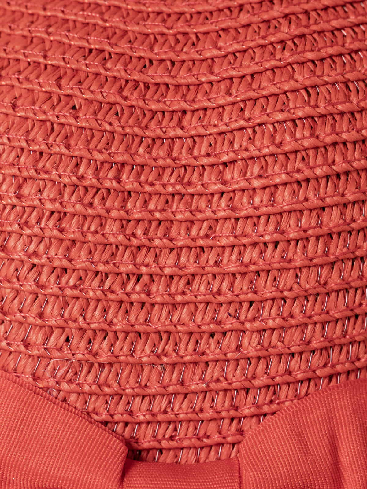 Sombrero lazo al tono color Rojo