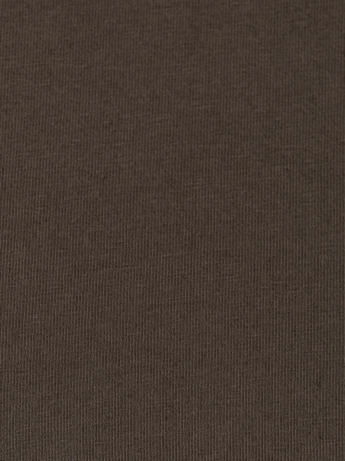 Camiseta cotton 100% diseño en A color Marrón 