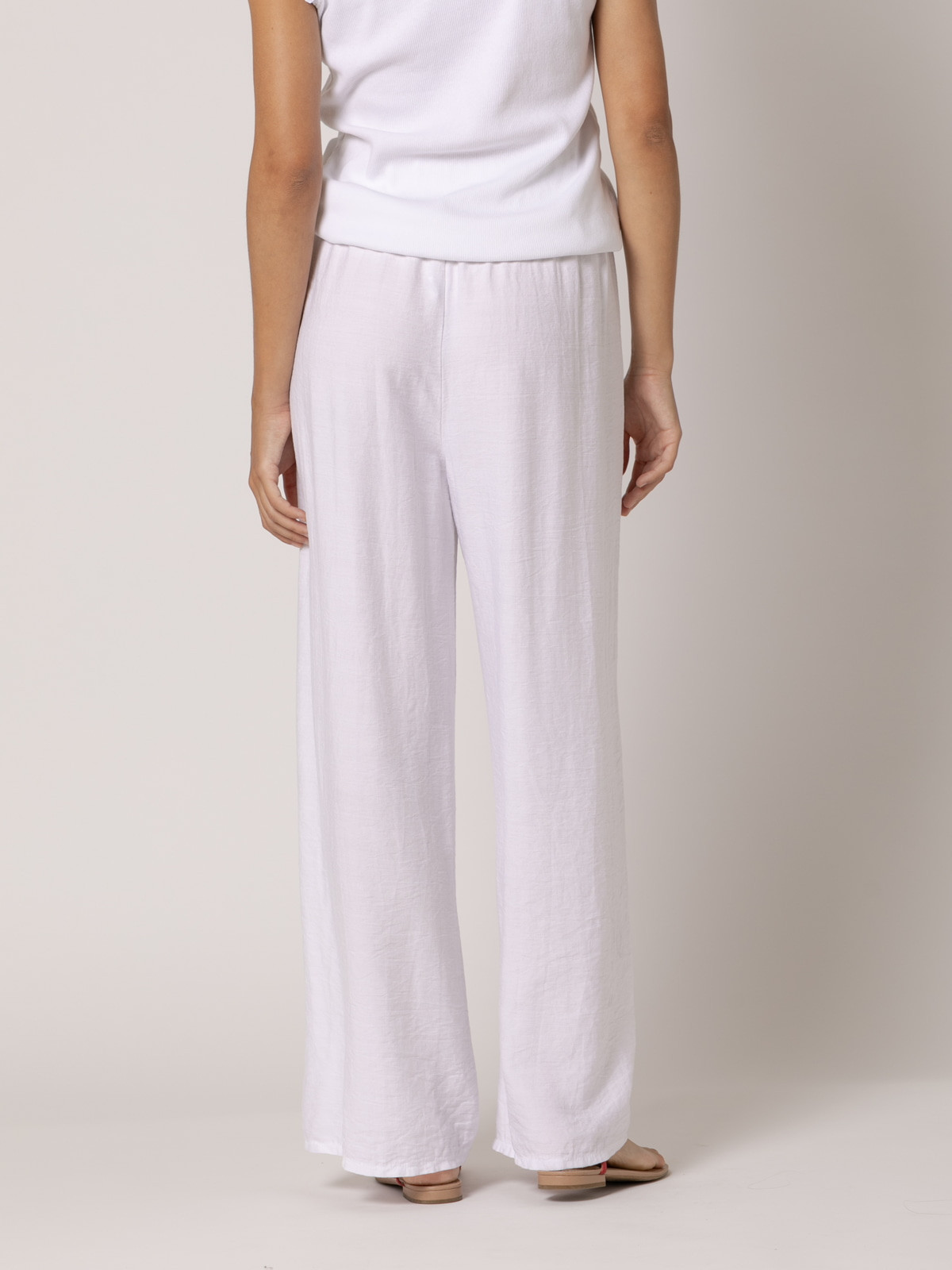 Pantalón confy color Blanco