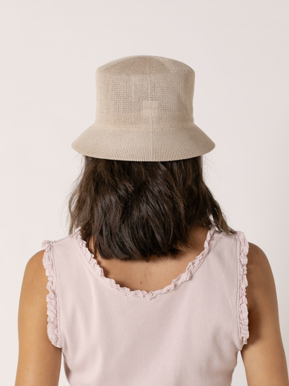 Gorro bob liso color Beige