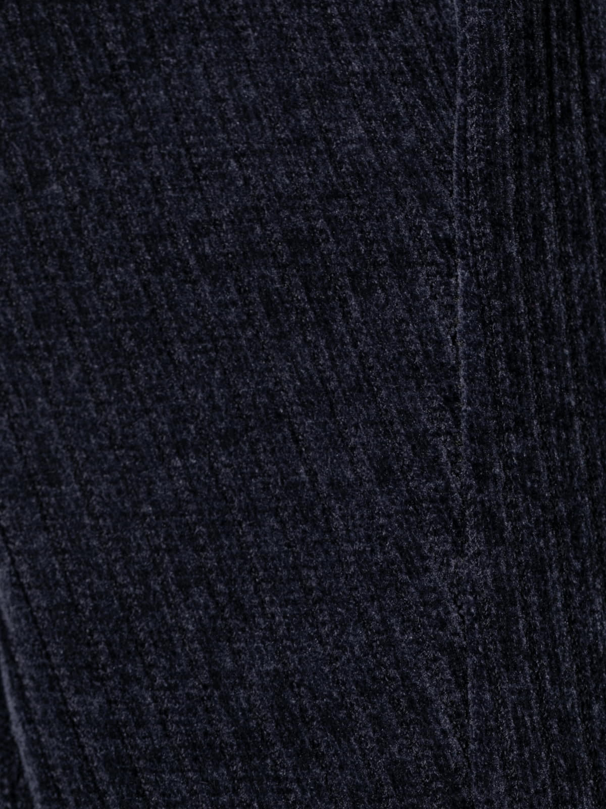 Short stretch corduroy blazer  Blue Navy colour