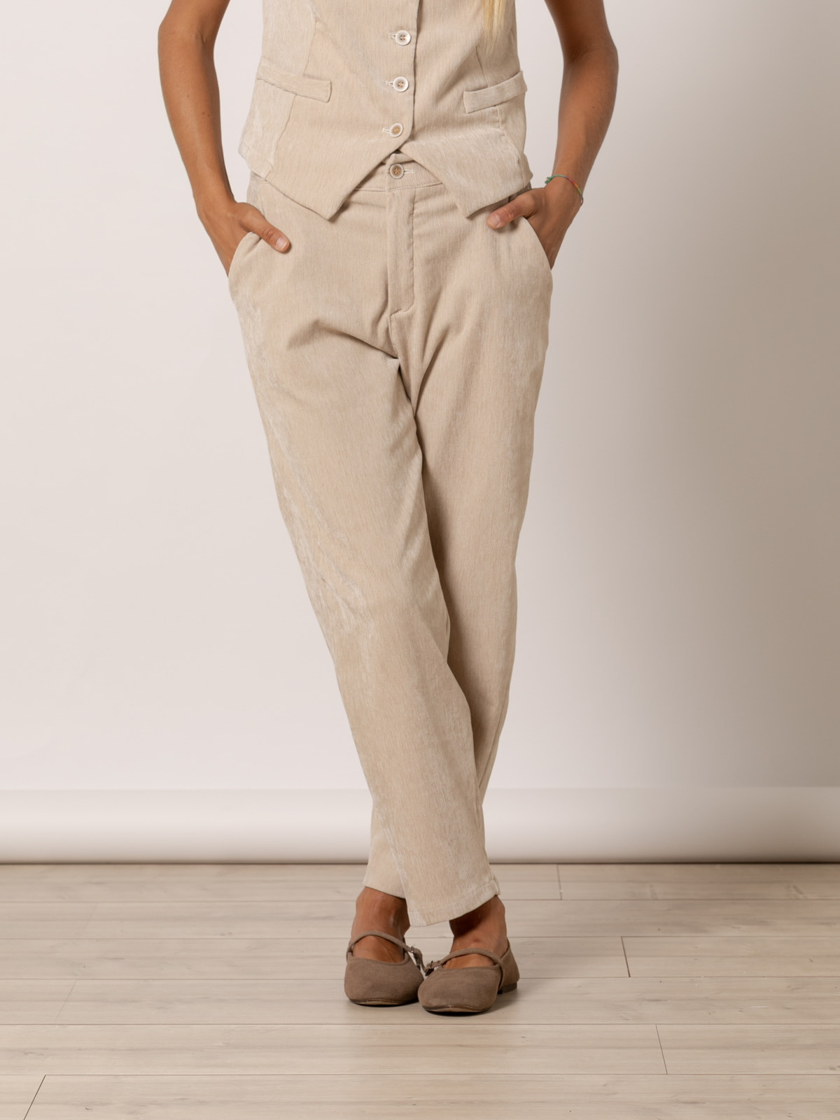 Pantalon velvet travilla