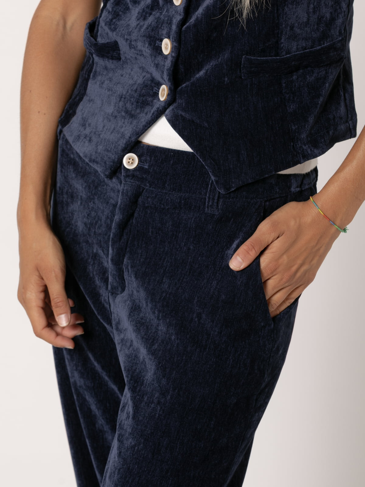 Pantalon velvet travilla