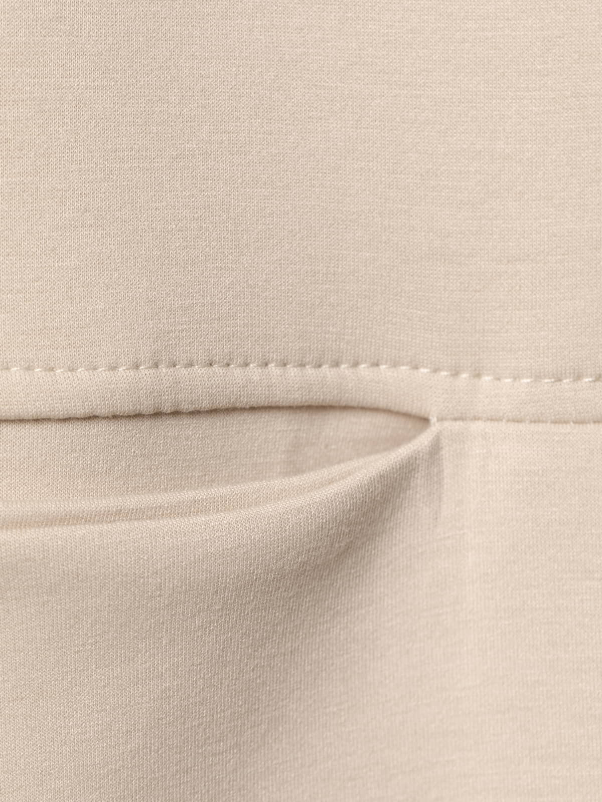 Chaqueta comfy sport bolsillos color Beige