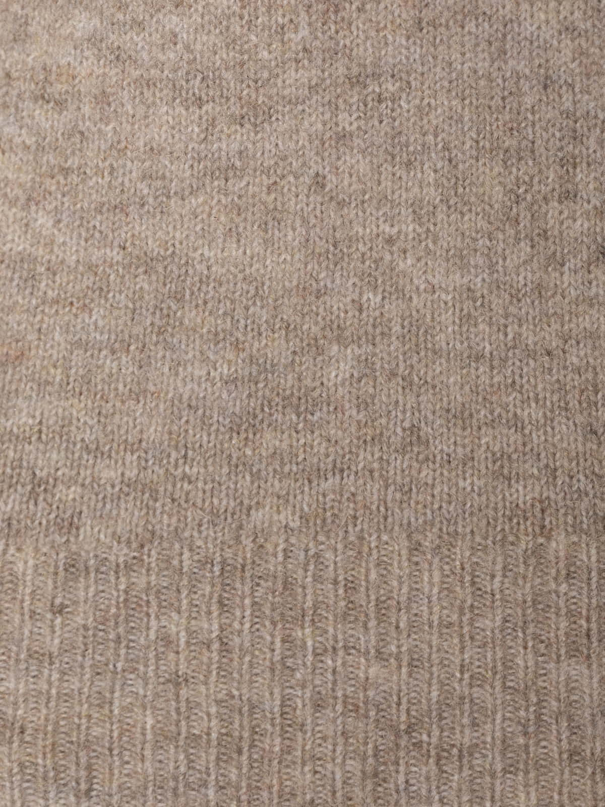 Chaqueta c/pico cachemire like color Taupe