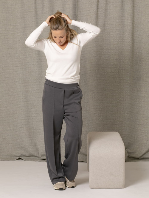 Pantalon comfy soft costura central