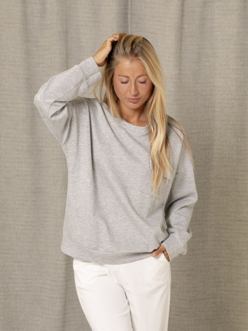 sudadera comfy bolsillos