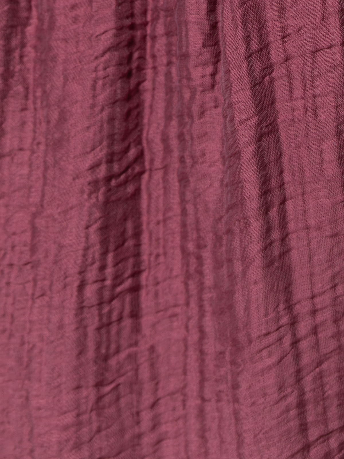 Pantalón rizo tencell brillo color Malva
