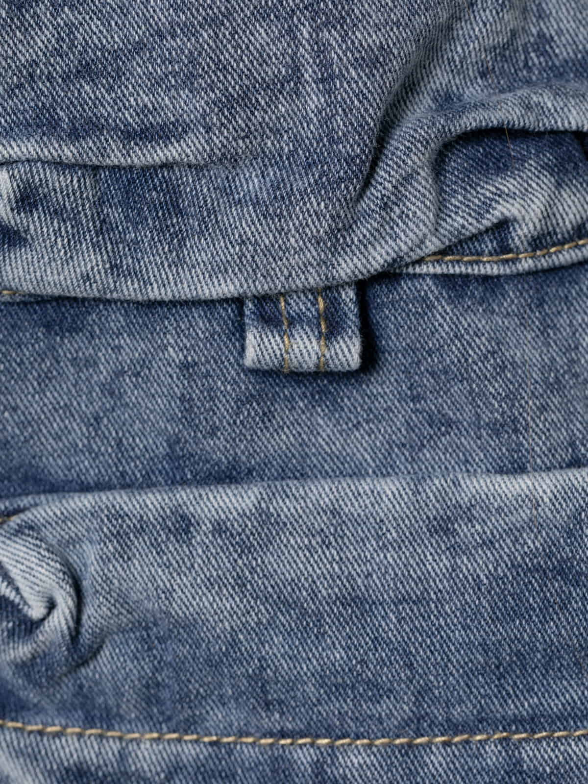 Short denim jacket with 4 pockets  Blue Lavanda colour