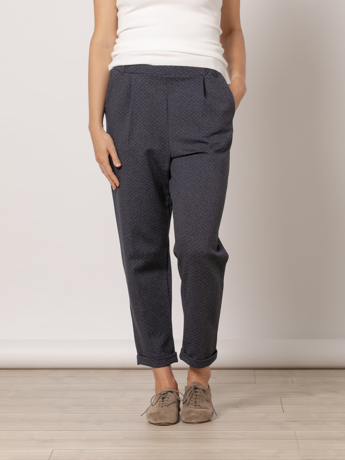Pantalón comfy motas classic color Azul Marino