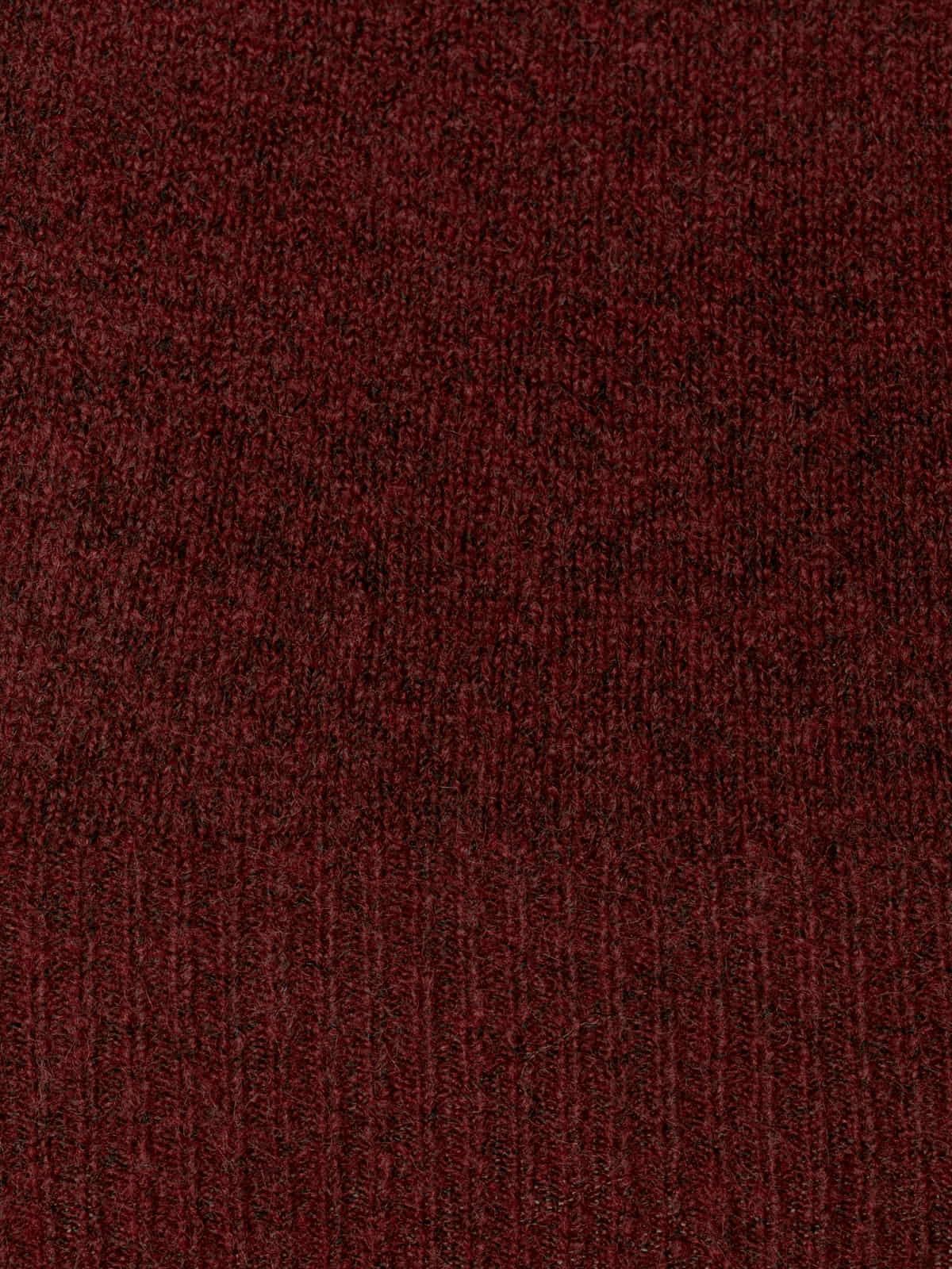 Jersey escote pico cachemire like color Burdeos
