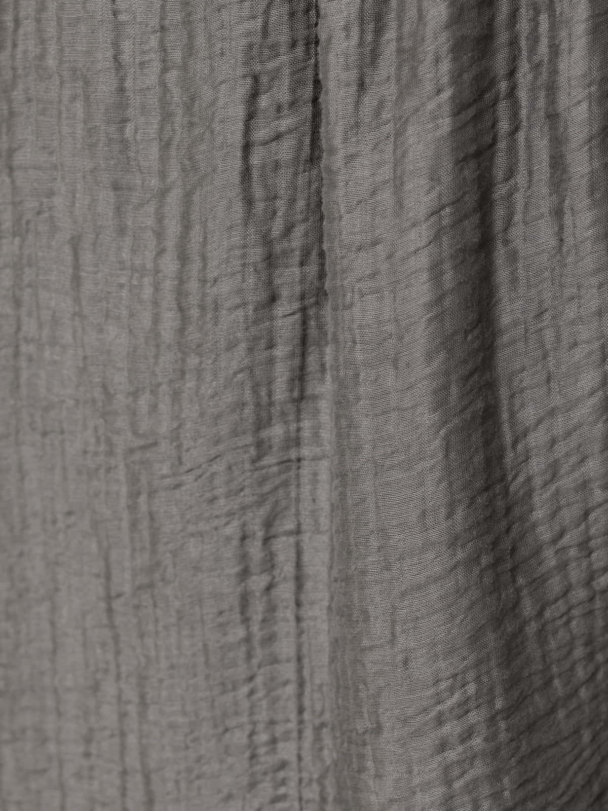 Pantalón rizo tencell brillo color Gris