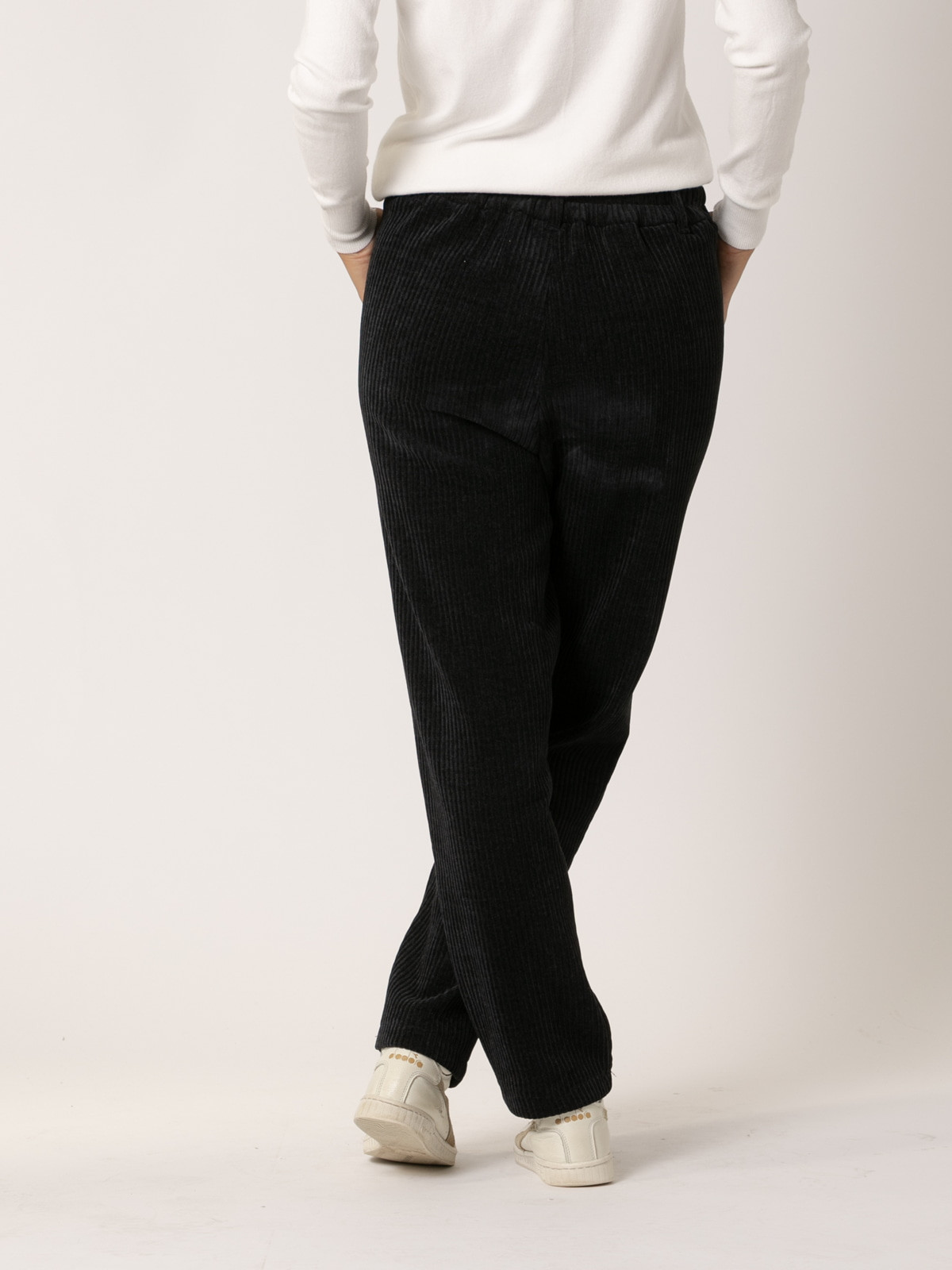 Pantalon pana elastica