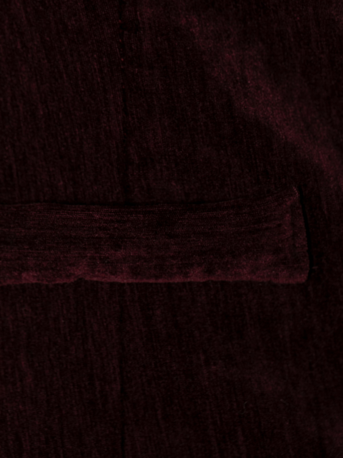 Chaleco velvet color Burdeos