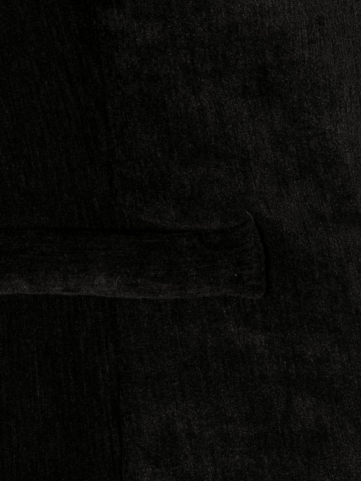 Chaleco velvet color Negro