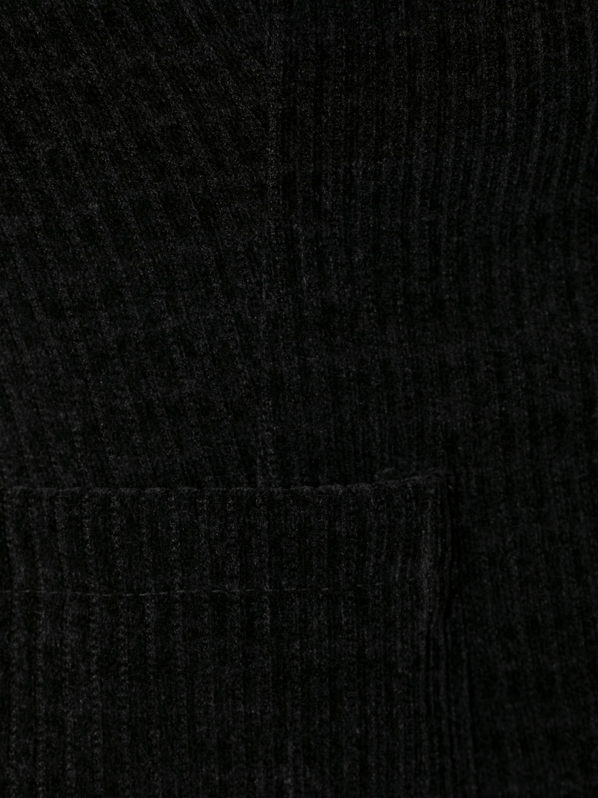 Short stretch corduroy blazer  Black colour