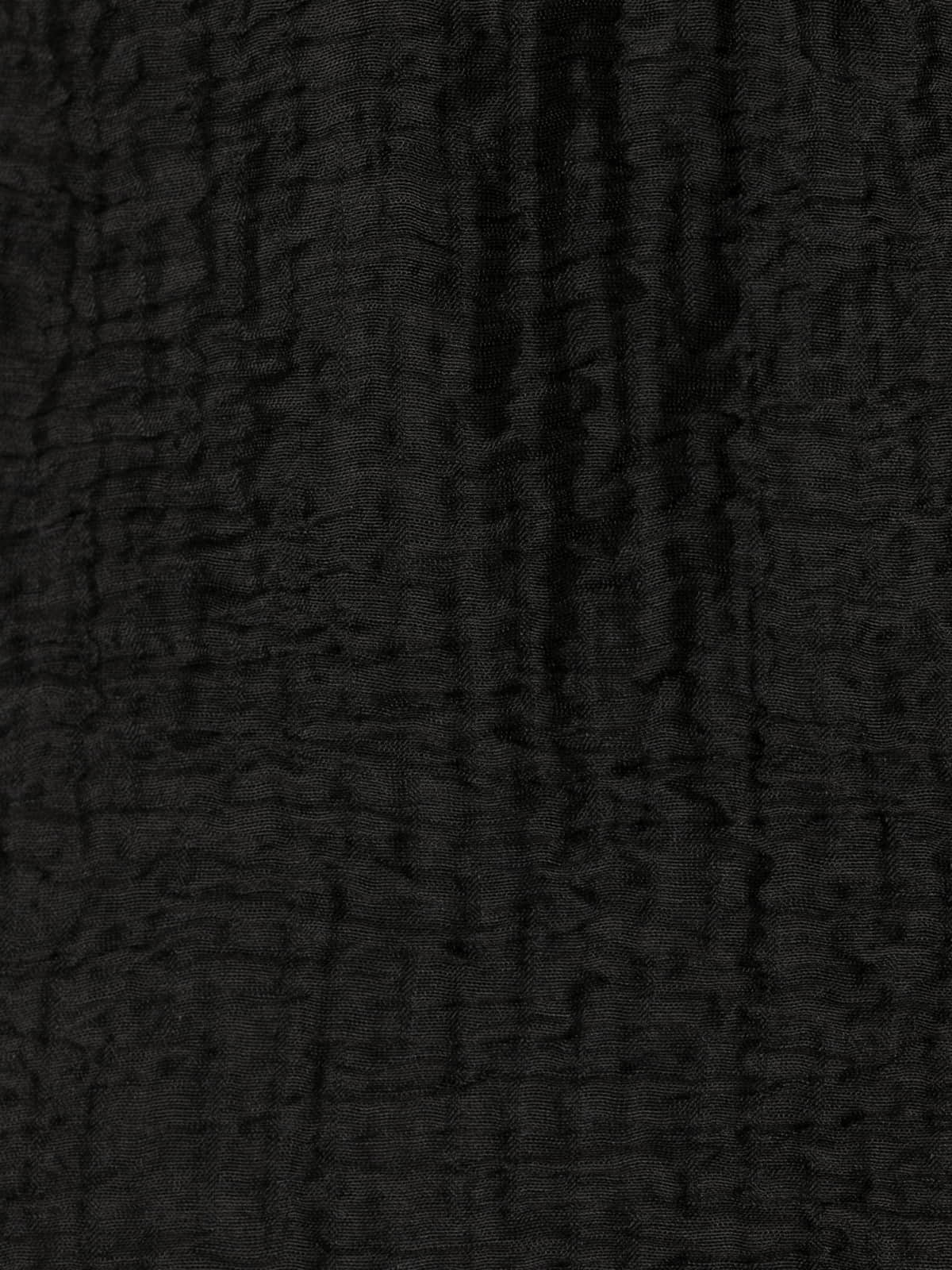 Terry shirt with 3 buttons  Black colour