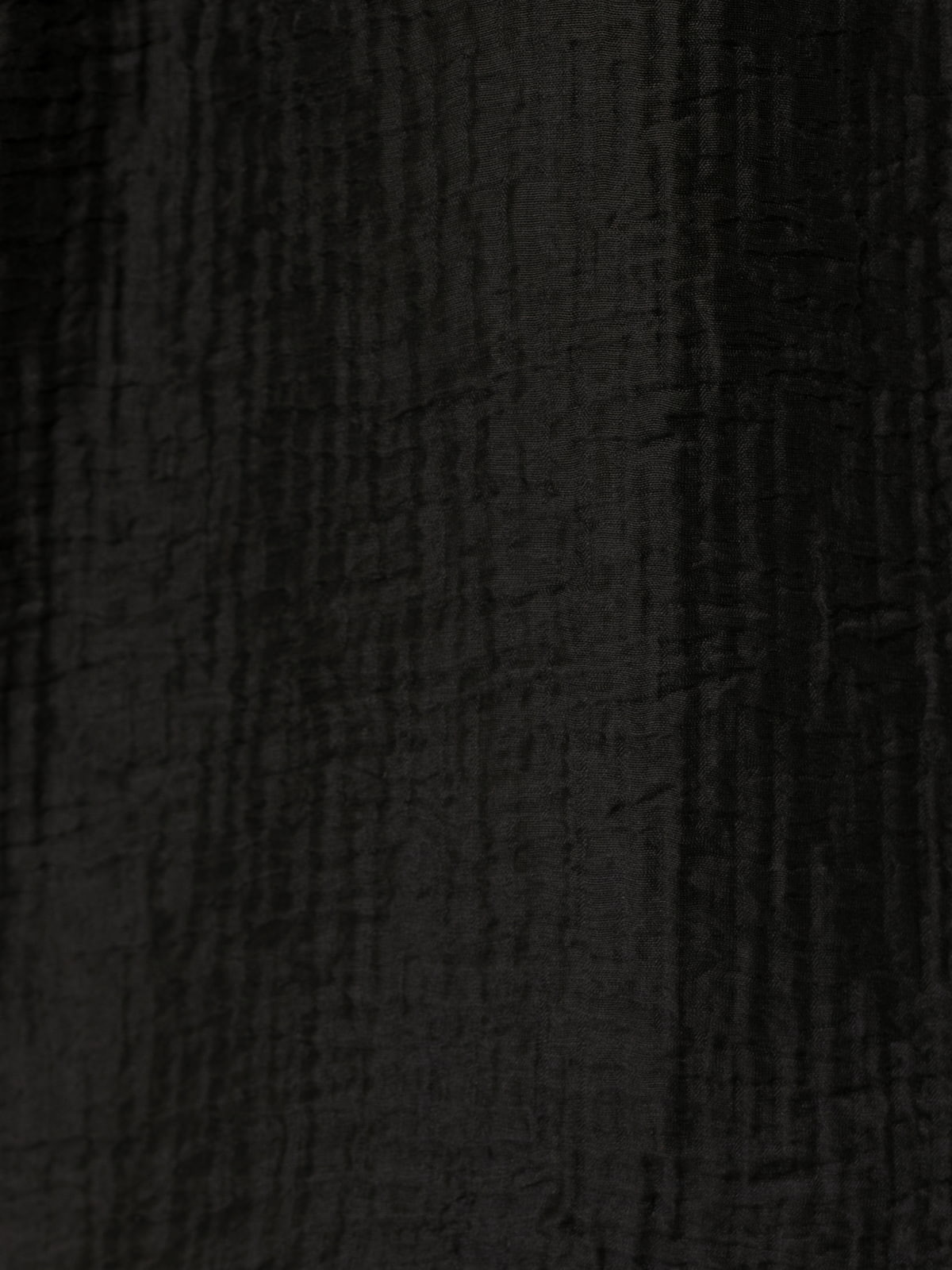 Camisa rizo volante brillo color Negro