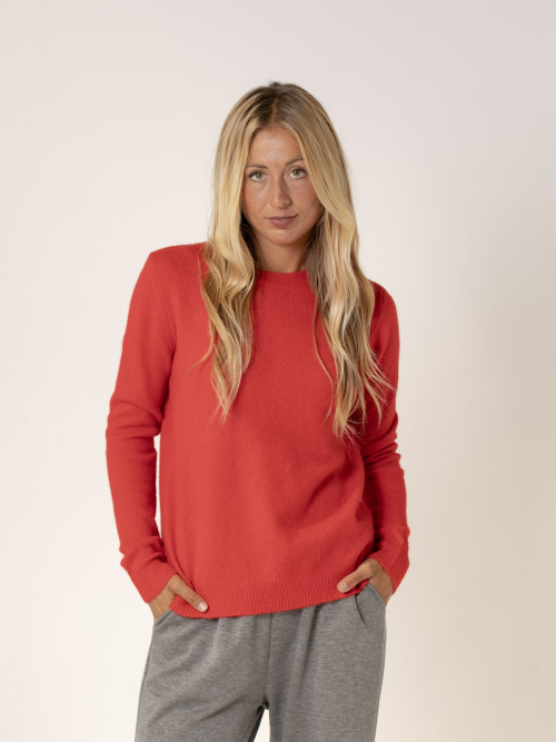 Jersey c/caja cachemire like color Rojo