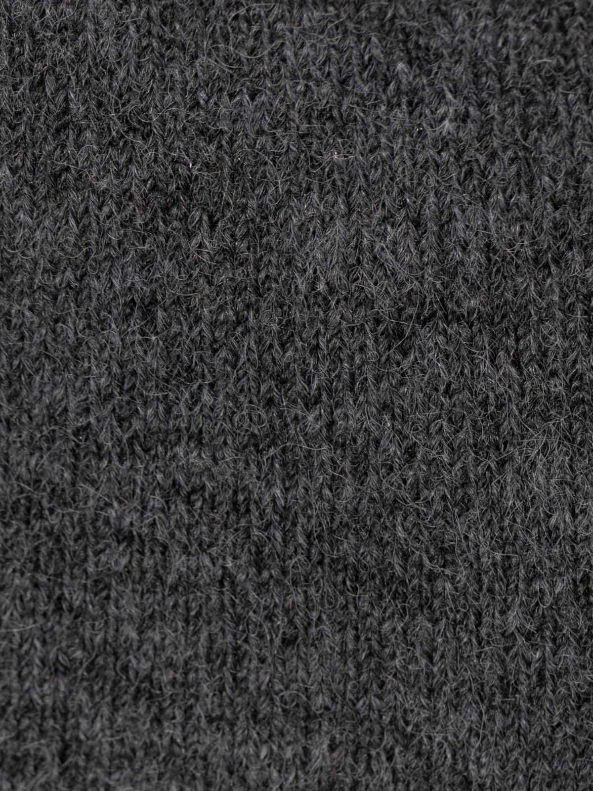 Chaqueta c/pico cachemire like color Gris Oscuro
