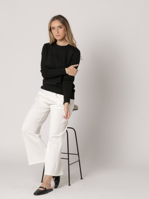 Jersey c/caja cachemire like color Negro