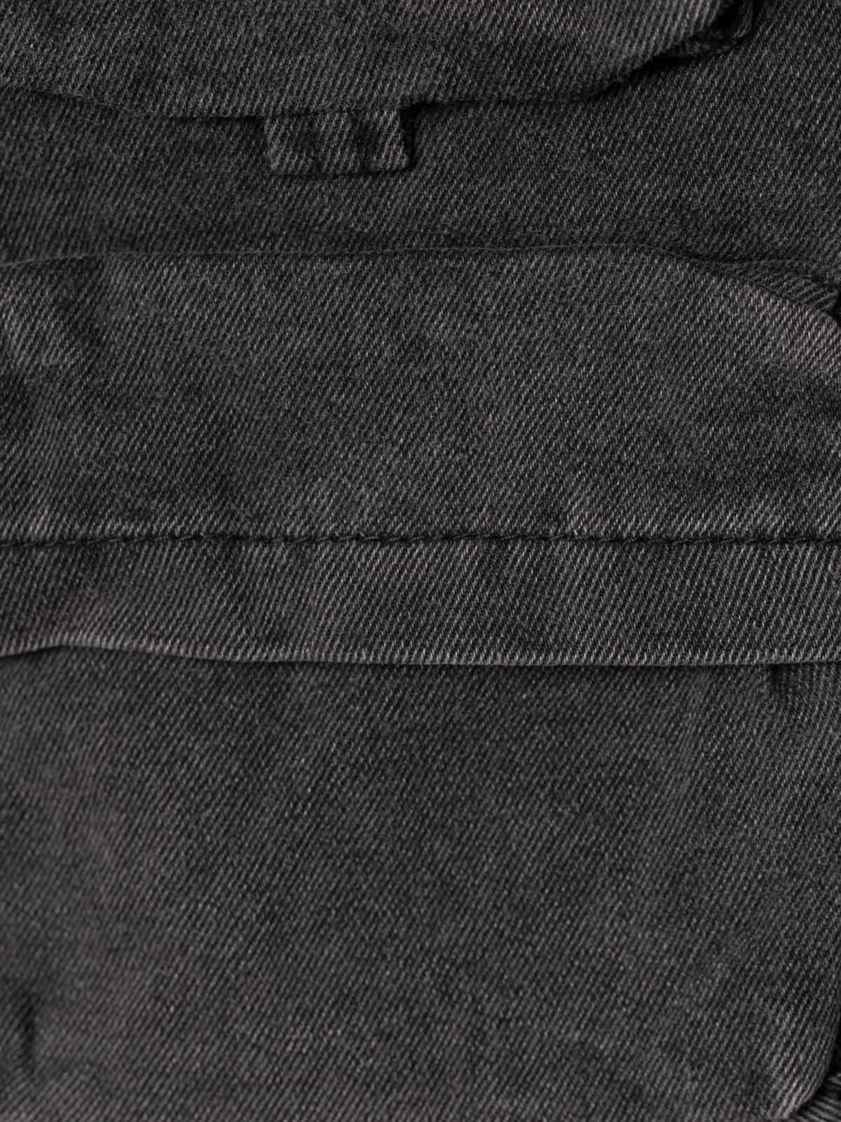 Chaqueta vaquera corta 4 bolsillos color Negro