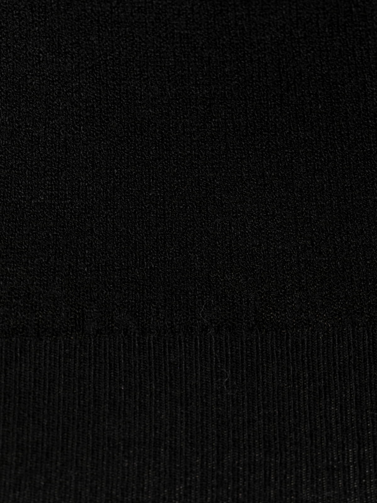 Jersey c/pico visco vegetal color Negro
