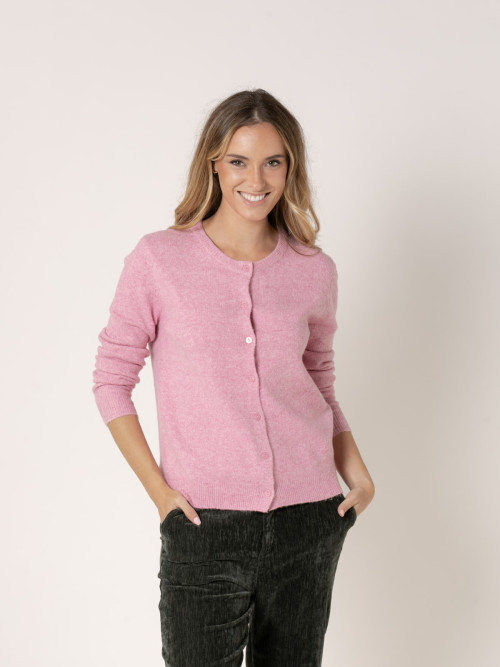 Chaqueta c/caja cachemire like color Rosa