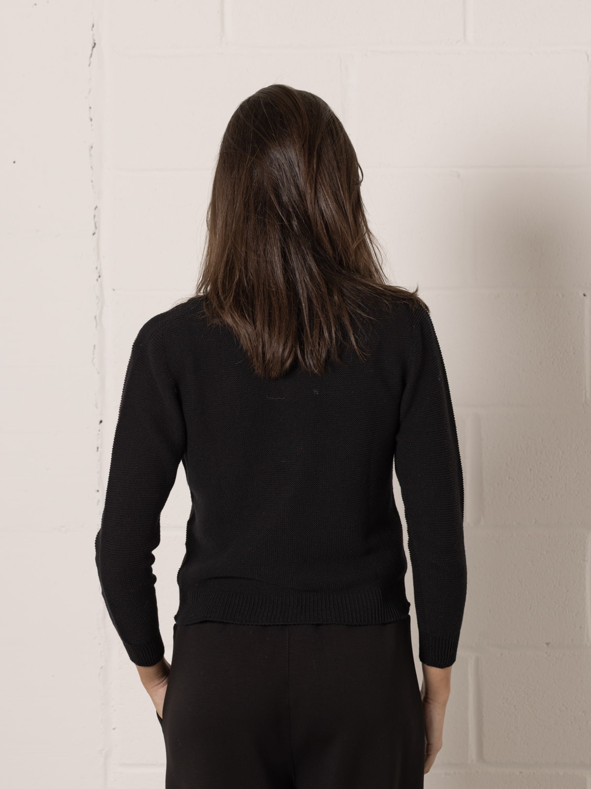 Chaqueta botones Angy color Negro