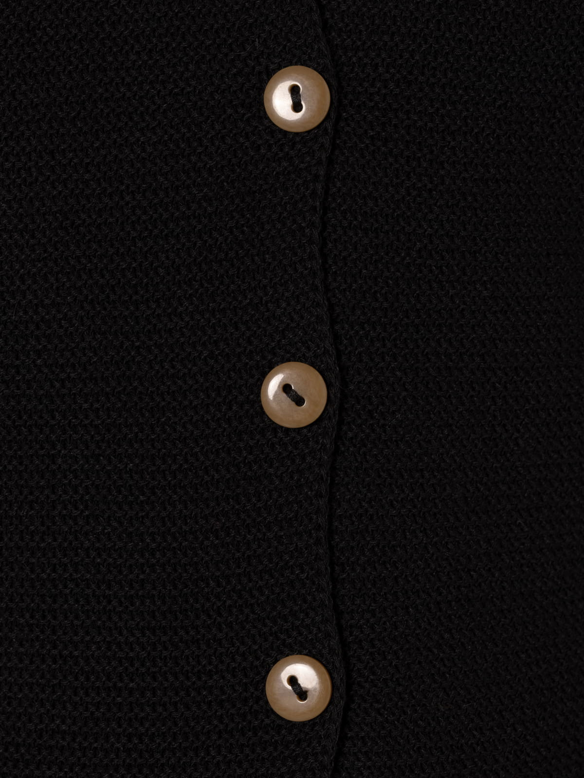 Chaqueta botones Angy color Negro