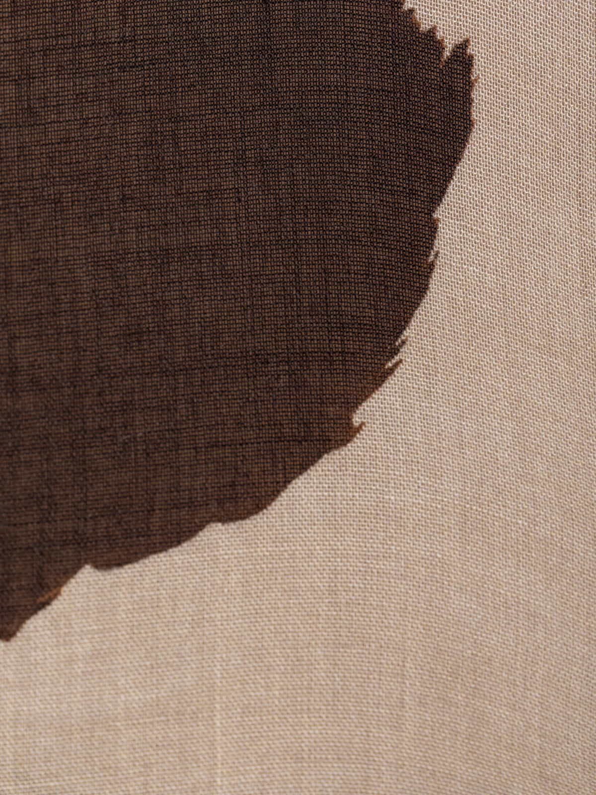 Fluid animal print wool shirt  Black colour