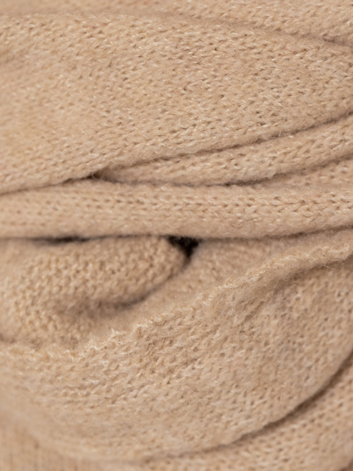 Soft scarf with wool  Beige colour