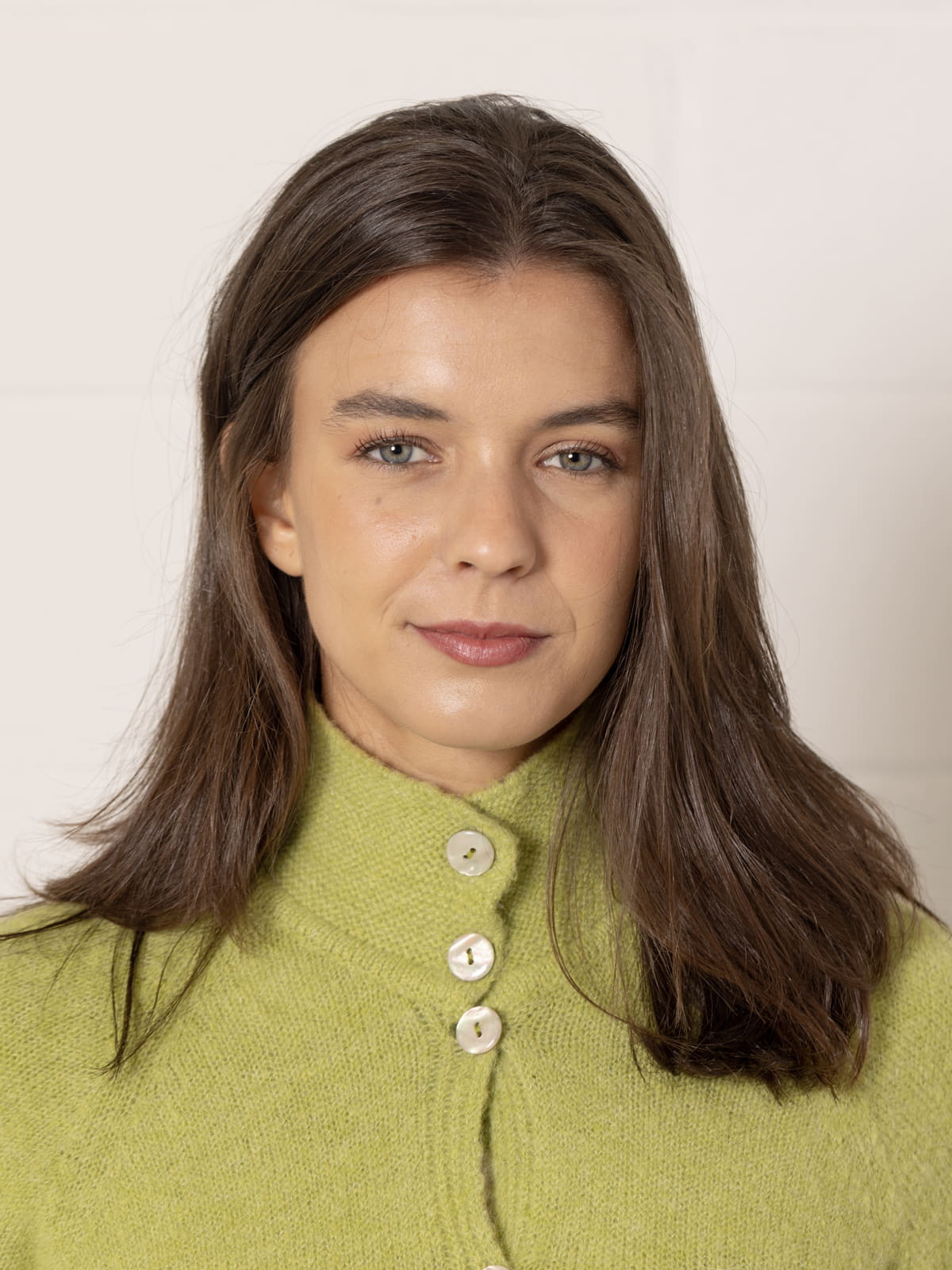 Chaqueta punto lana soft color Lima