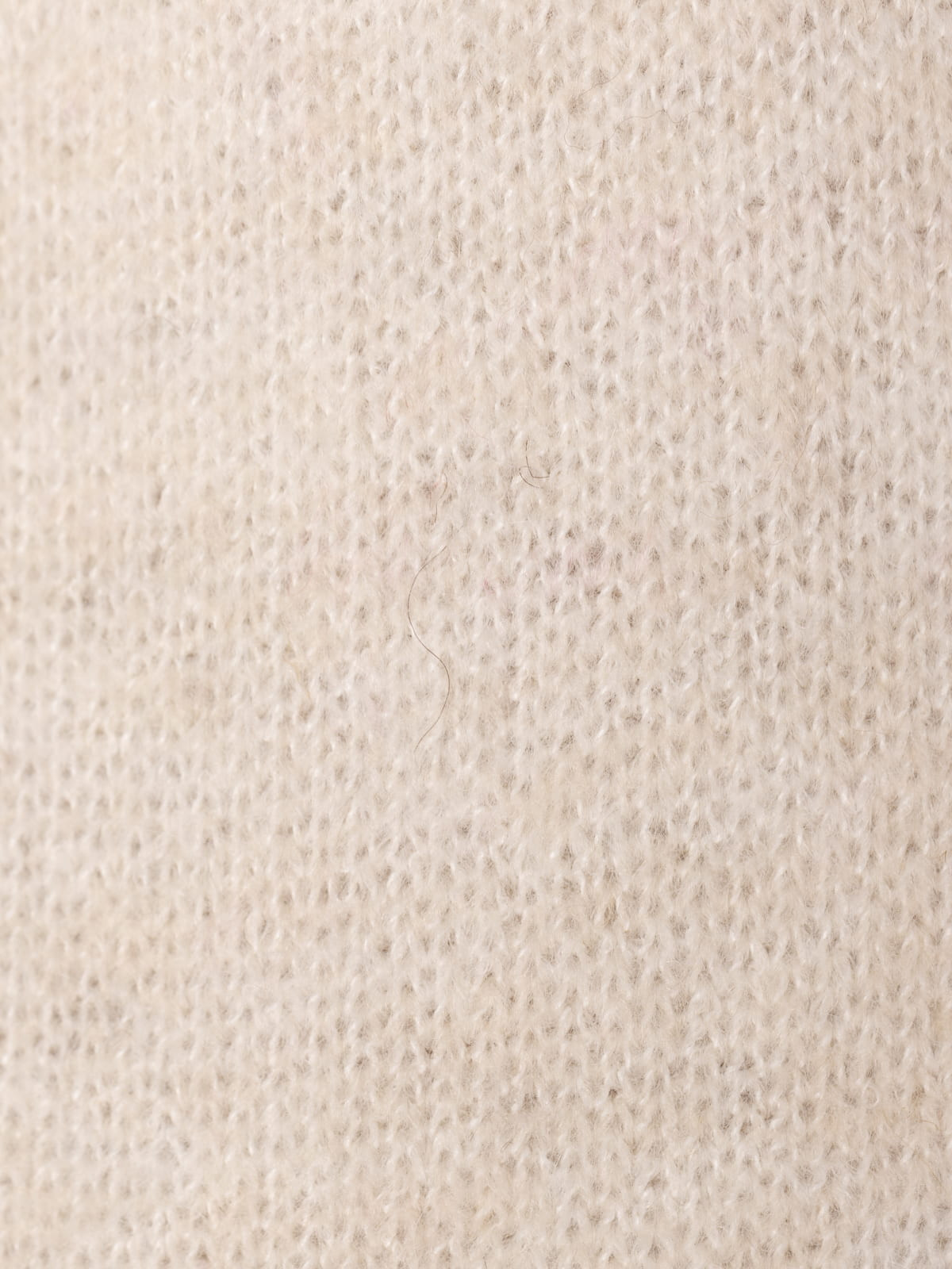 Soft wool knitted jacket Marfil colour