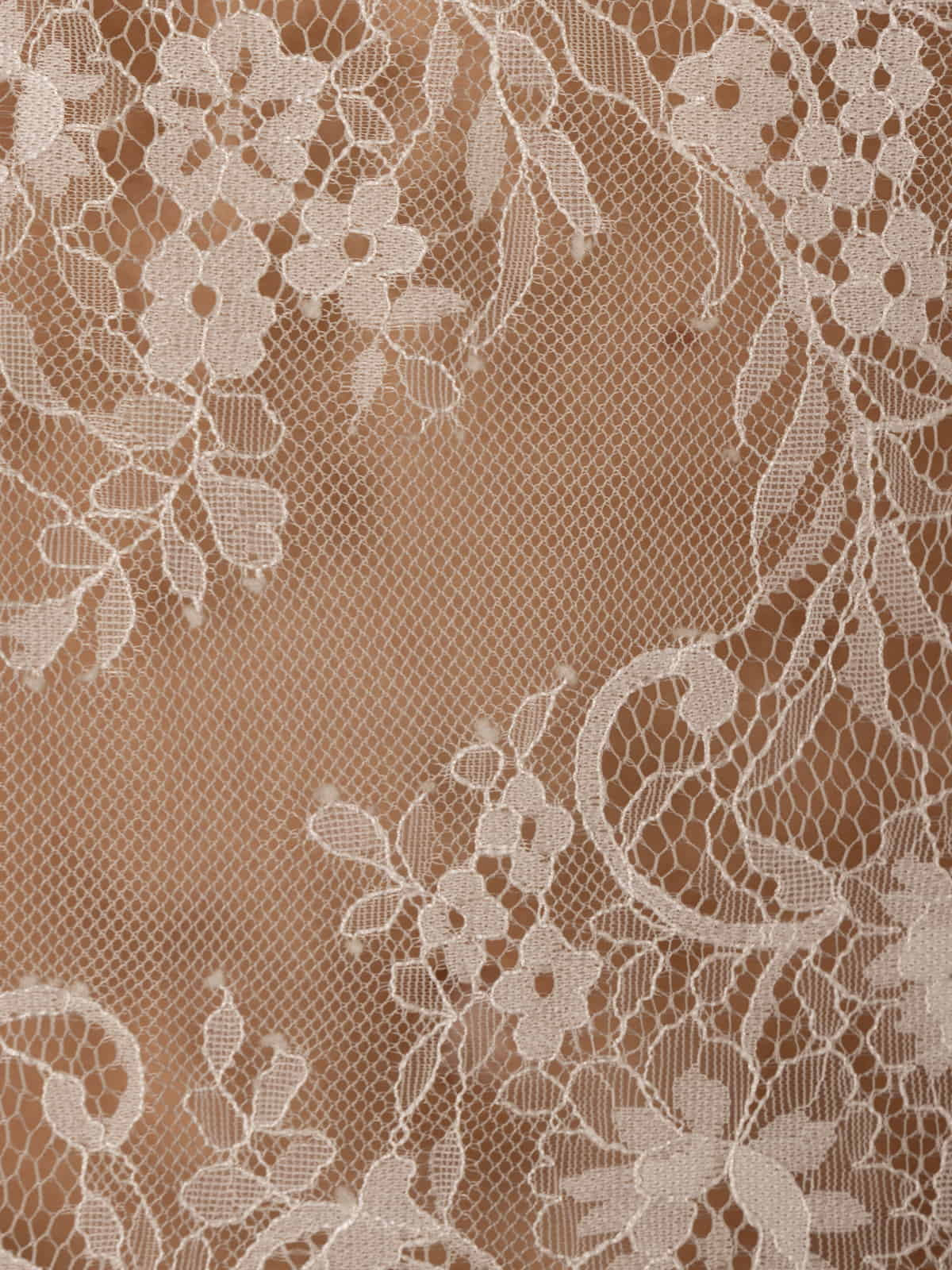 Top encaje color Beige