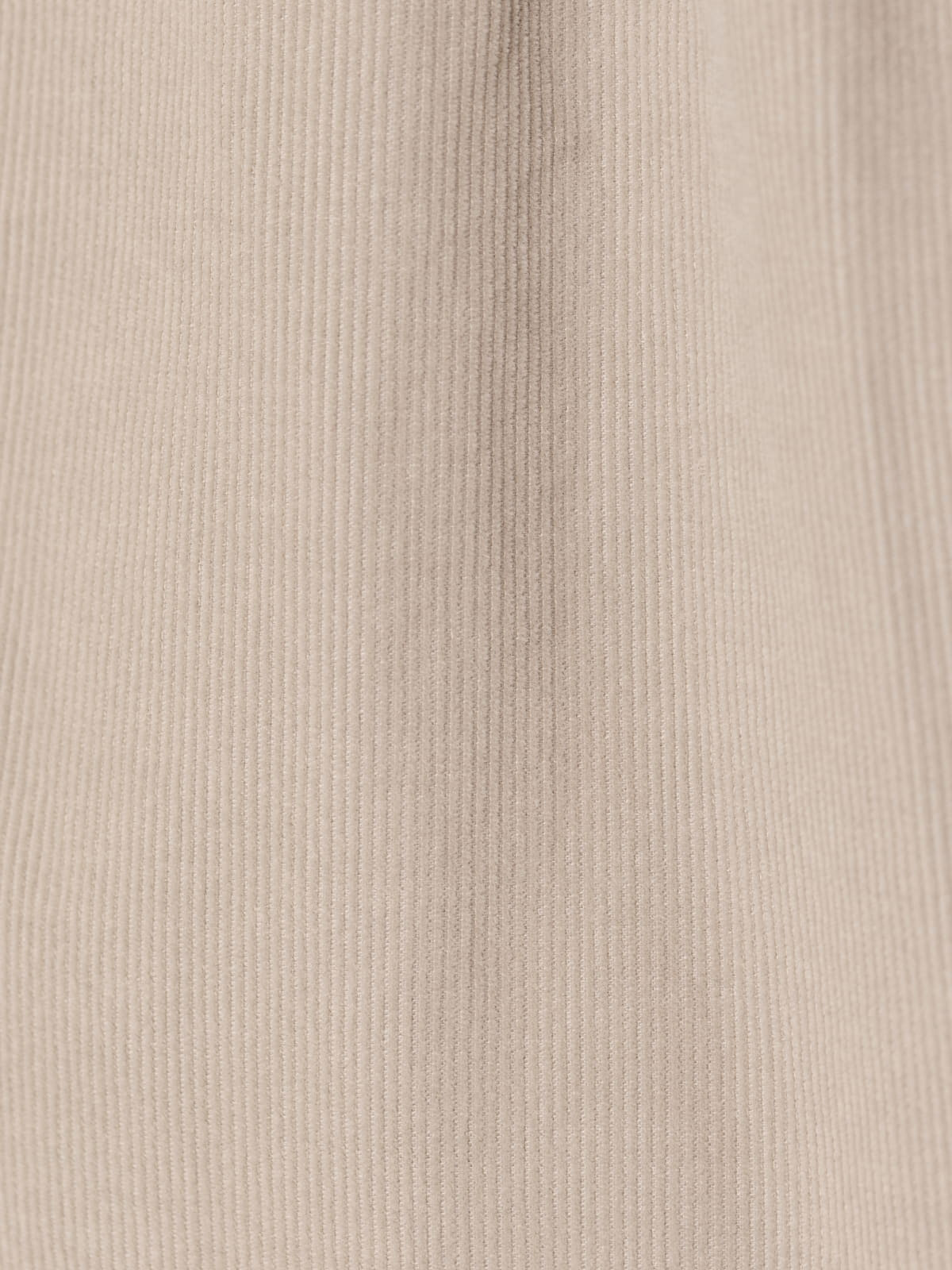 Micro-corduroy trousers without elastic  Beige colour