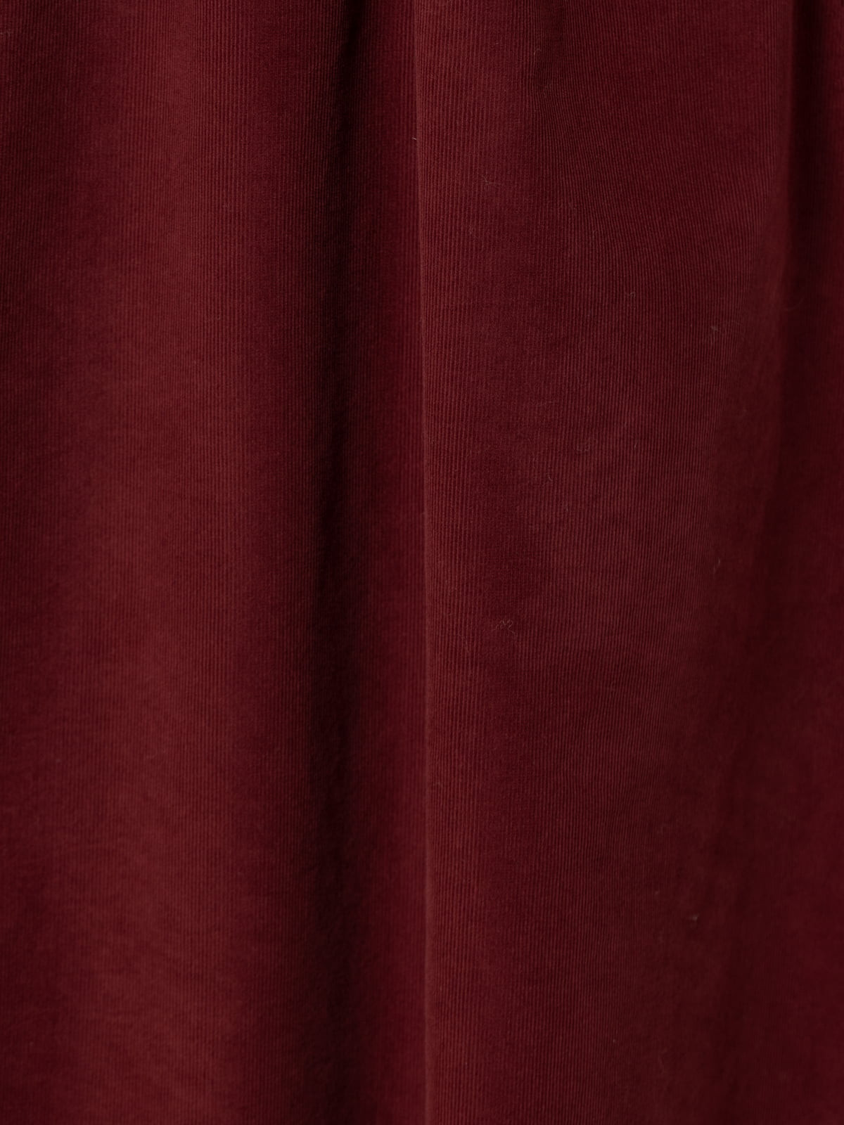 Corduroy skirt with pockets and belt loops  Bordeaux colour