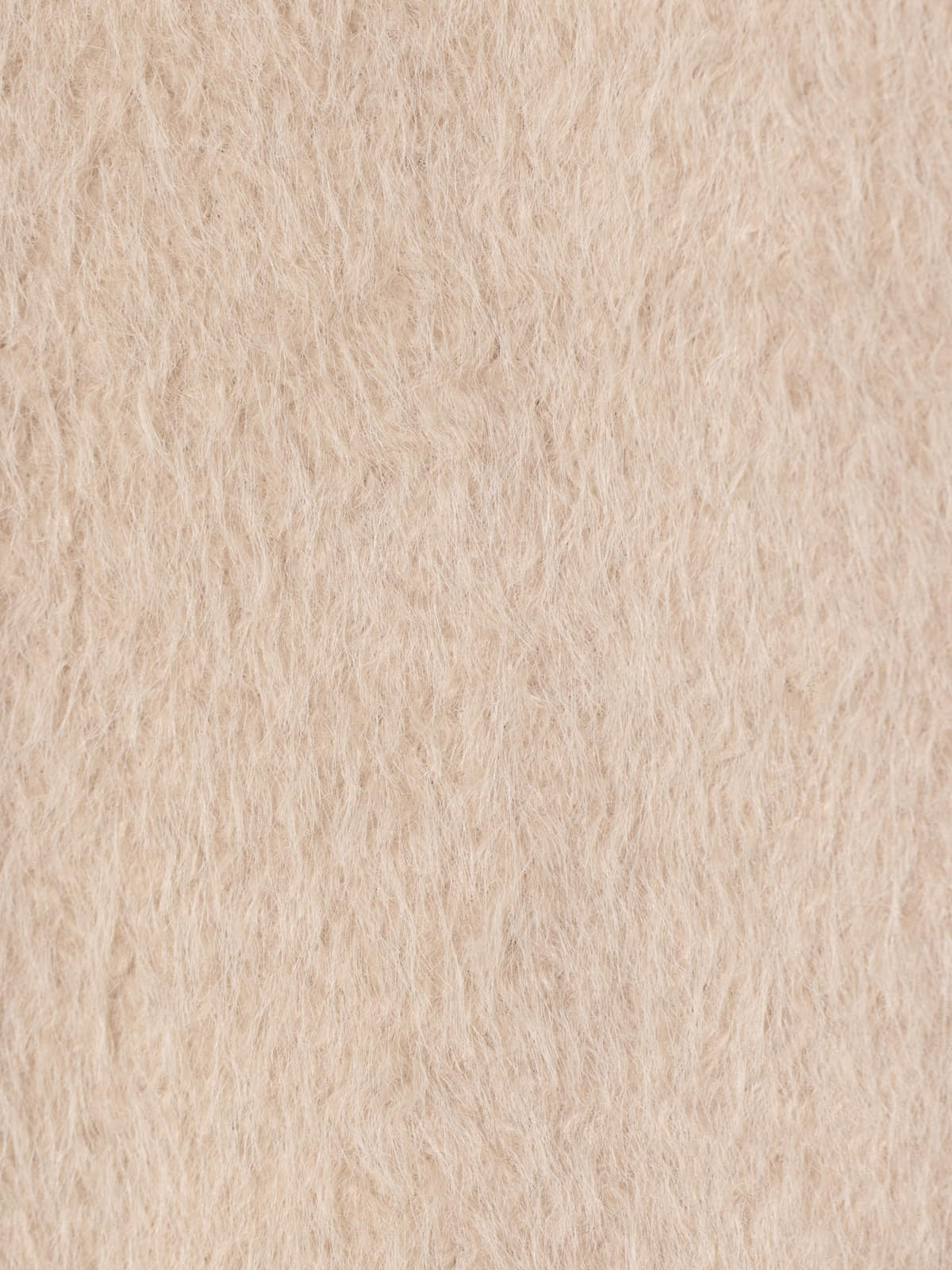 Chaquetón soft pelo mohair like color Beige