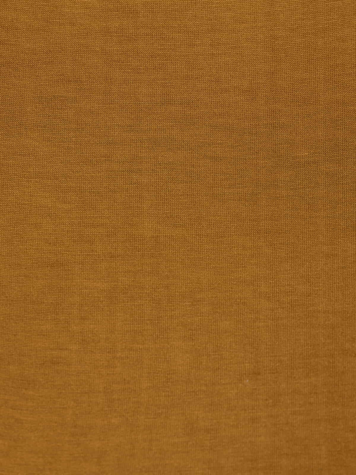 Soft T-shirt with paisley print  Ocher colour