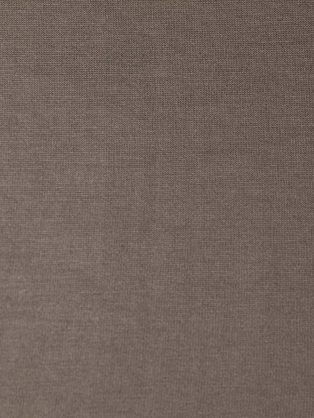 Camiseta soft con cachemires color Taupe
