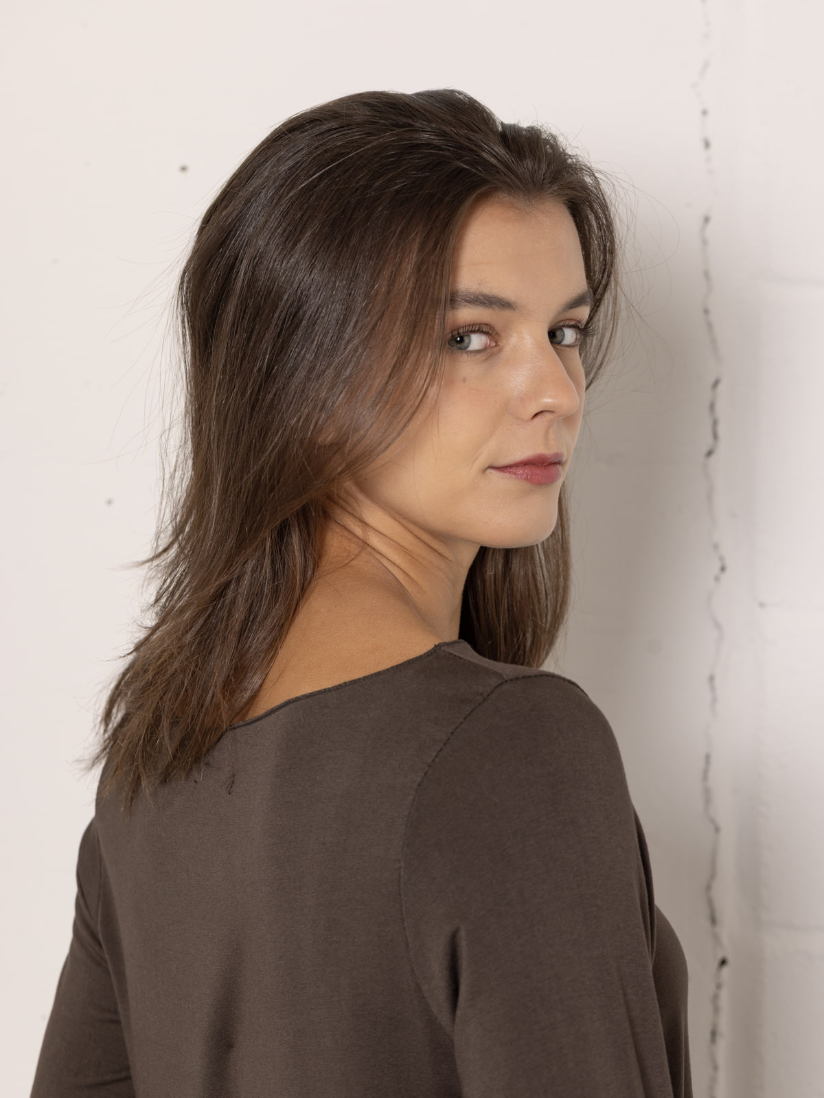 Soft T-shirt with paisley print  Marrón  colour