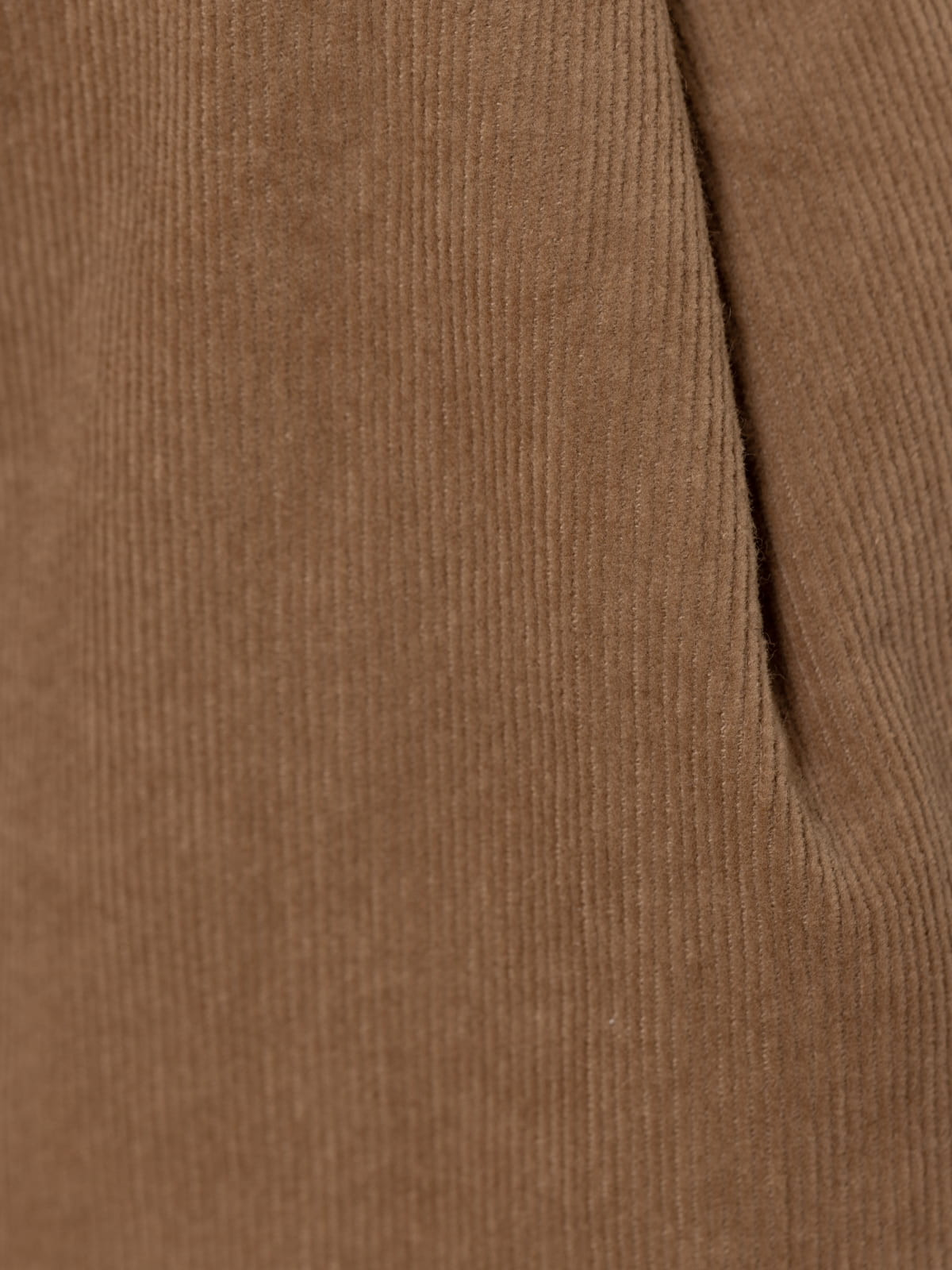 Momfit stretch micro-corduroy trousers  Camel colour