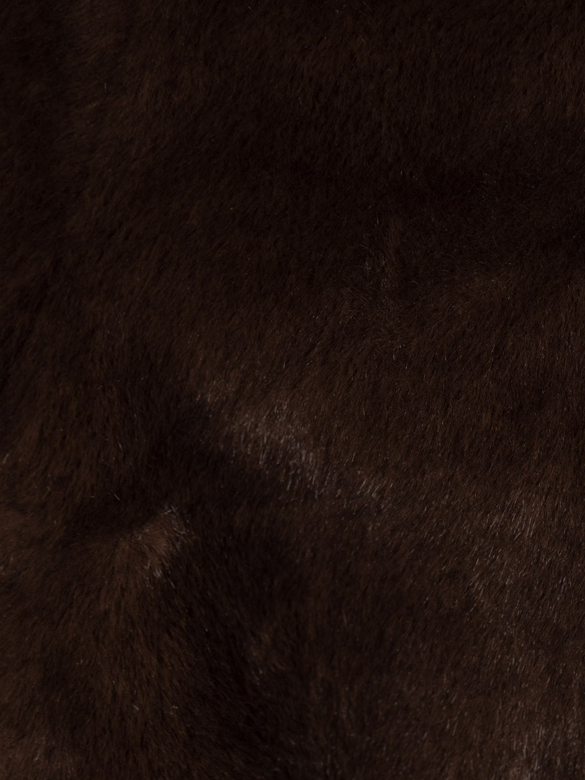 Midi jacket with hood  Marrón  colour