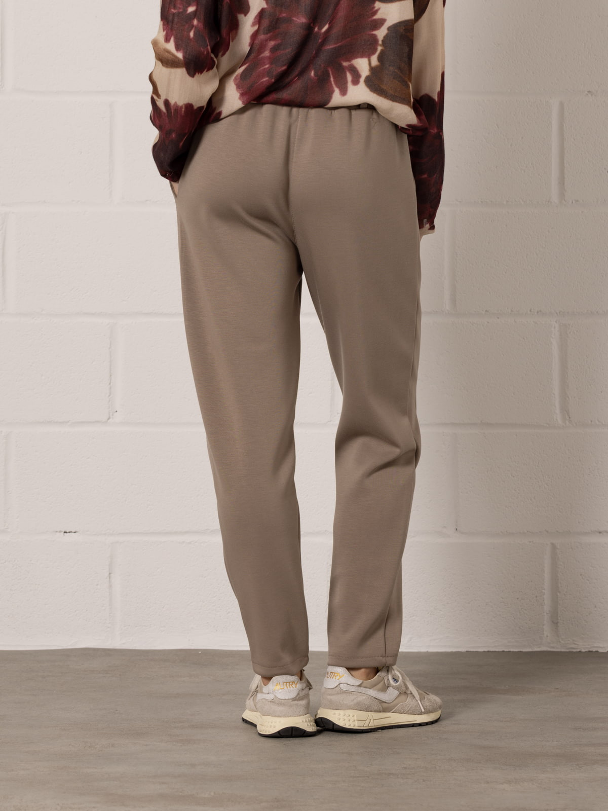 Comfort regular fit pants  Taupe colour