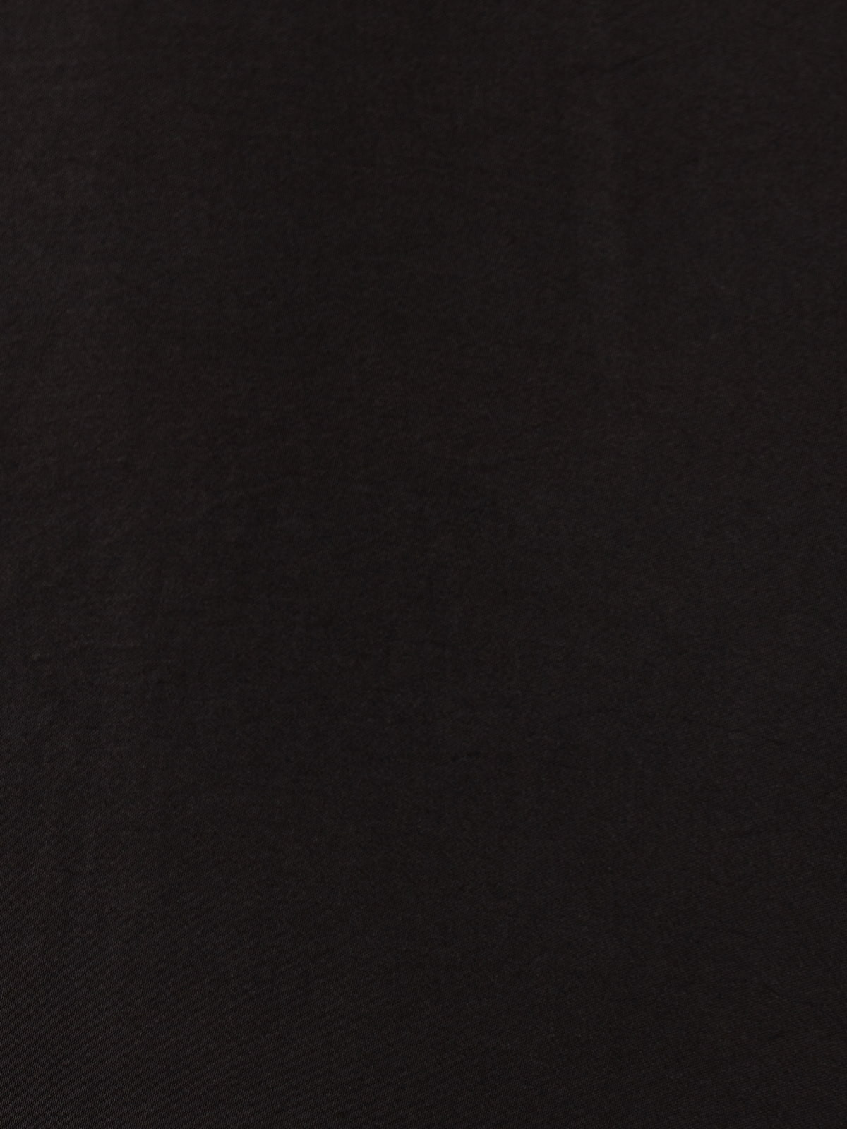 Camiseta fluida escote pico ecovisco color Negro