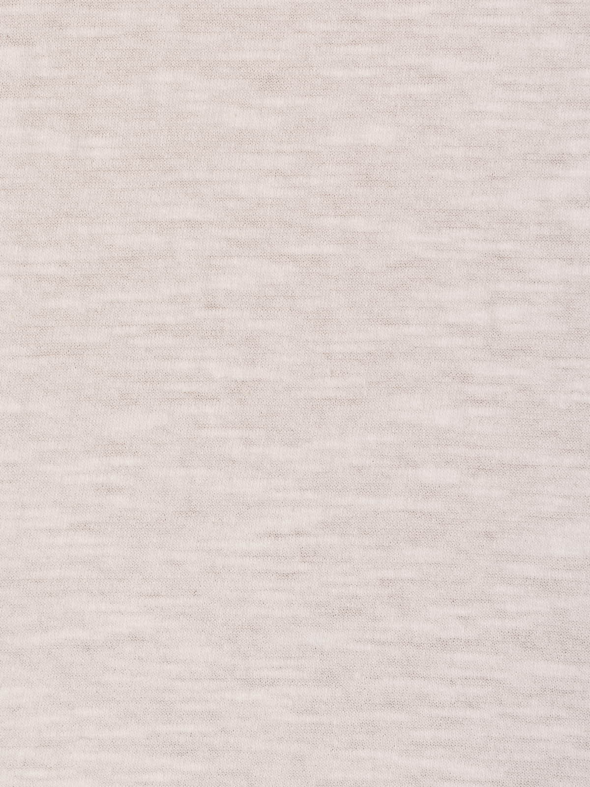 Camiseta vintage cotton 3 botones color Crudo