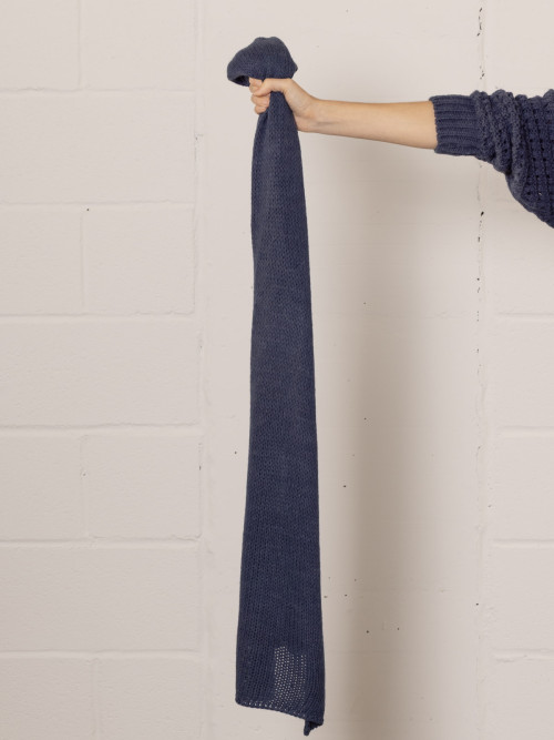 Bufanda handmade color Azul